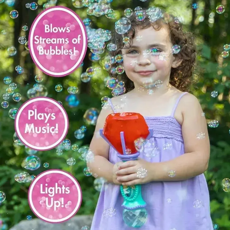 Sandy Ruben Water Toys*- Little Kids Disney Little Mermaid Lights and Sound Musical Bubble Wand