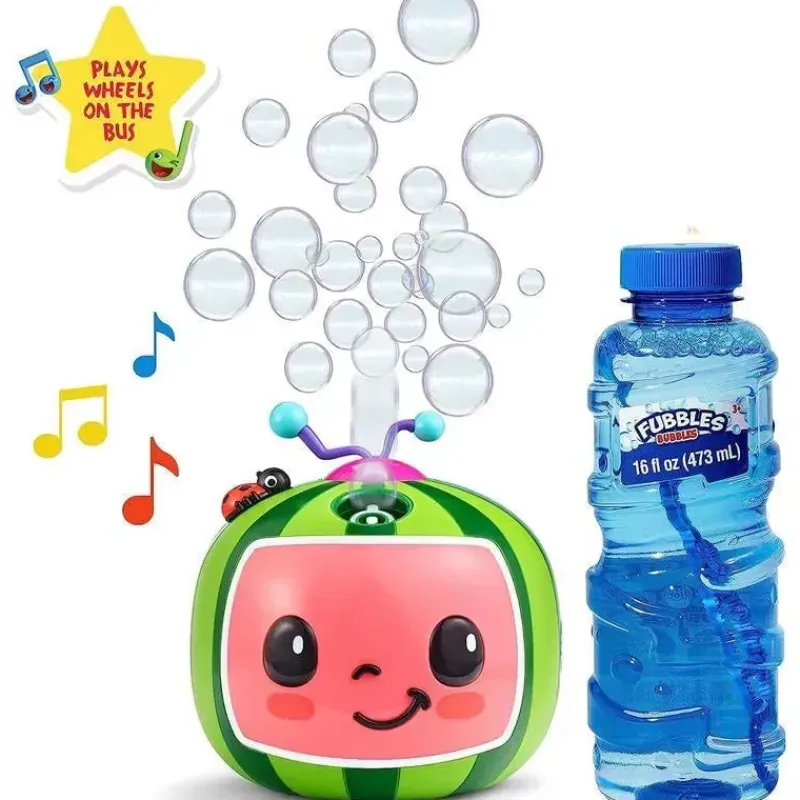 Sandy Ruben Cocomelon|Water Toys*- Little Kids CoComelon NO Spill Musical Bubble Machine