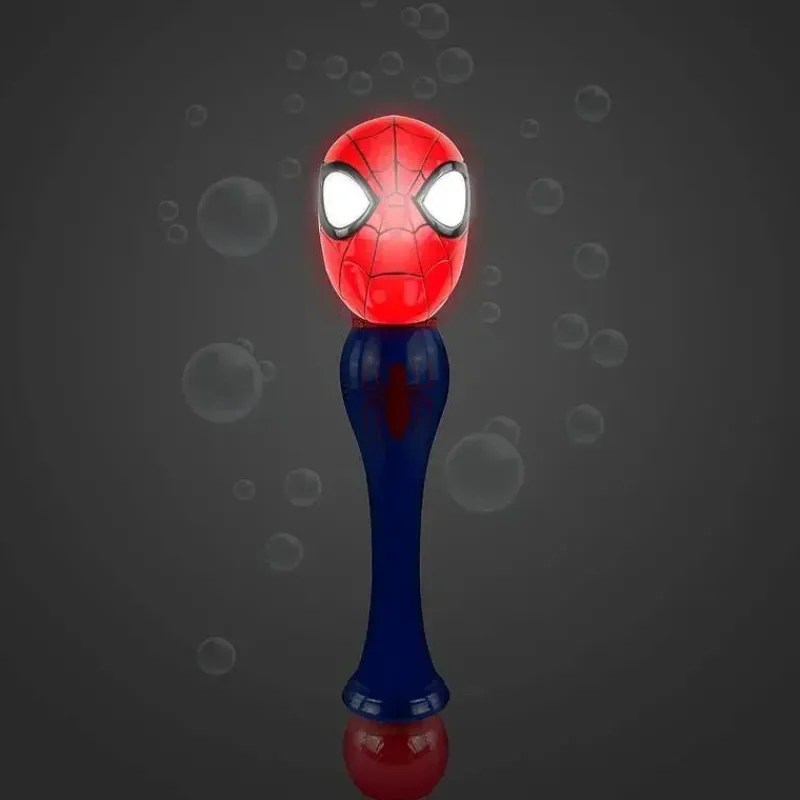 Sandy Ruben Super Heroes|Water Toys*- Little Kids Marvel Spider-Man Light-Up Bubble Wand