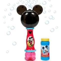 Sandy Ruben Mickey & Minnie|Water Toys*- Little Kids Disney Mickey Mouse Lights and Sound Musical Bubble Wand