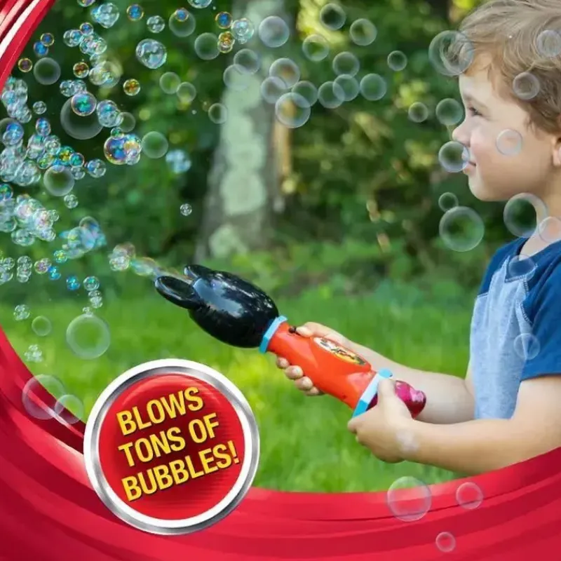 Sandy Ruben Mickey & Minnie|Water Toys*- Little Kids Disney Mickey Mouse Lights and Sound Musical Bubble Wand