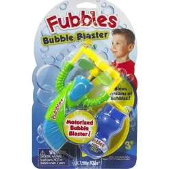 Sandy Ruben Water Toys*- Little Kids Fubbles Bubble Blaster, Includes 2oz of Bubble Solution, Colors May Vary