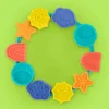 Sassy Toys For 0-12 Months|Gift For Baby*- Celestial Chew Ring Teether