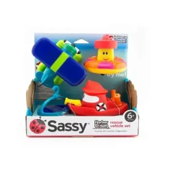Sassy Bath Toys*- Harbor Town Rescue Set