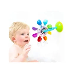 Sassy Bath Toys*- Whirling Waterfall Suction Toy