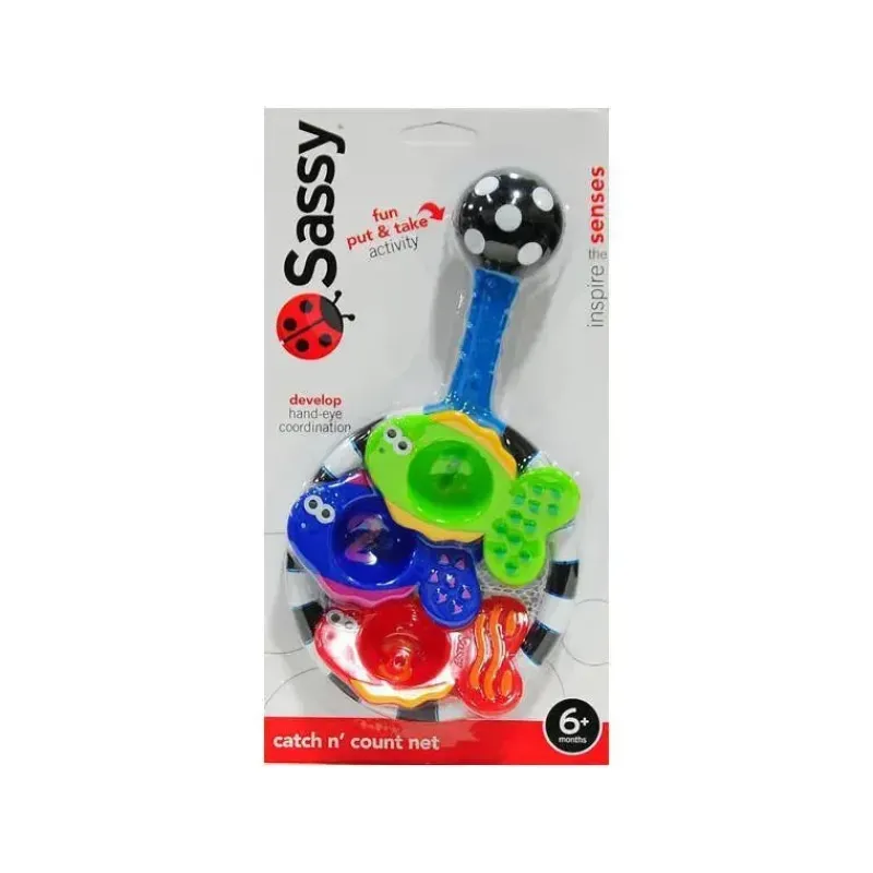 Sassy Bath Toys*Count 'N Catch Net