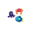 Sassy Bath Toys*Soft Swimmers 3 Pk