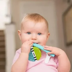 Sassy Rattles & Teethers*Soothing Sensations Teether W/Keeper