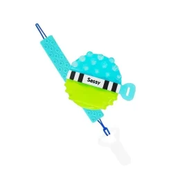 Sassy Rattles & Teethers*Soothing Sensations Teether W/Keeper