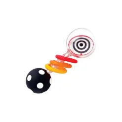 Sassy Rattles & Teethers|Toys For 0-12 Months*Spin Shine Rattle
