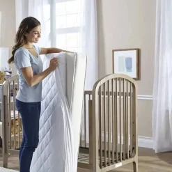 Sealy Mattresses, Pads & Covers*Cool Comfort Fitted Crib Mattress Pad/Protector Waterproof