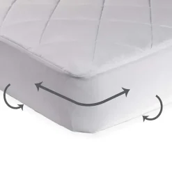 Sealy Mattresses, Pads & Covers*Cool Comfort Fitted Crib Mattress Pad/Protector Waterproof