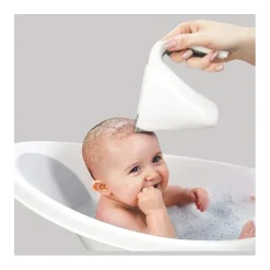 Shnuggle Bath Accessories & Organization*- Bath Rinse Jug, White/Grey