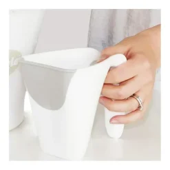 Shnuggle Bath Accessories & Organization*- Bath Rinse Jug, White/Grey