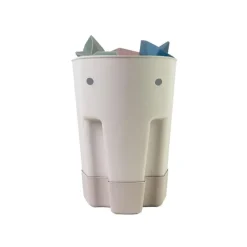 Shnuggle Bath Toys*- Ellie Bath Toy Storage Scoop, Taupe