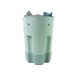 Shnuggle Bath Toys*- Ellie Bath Toy Storage Scoop, Eucalyptus Green