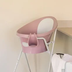 Shnuggle Bath Tubs & Seats*- Newborn Baby Bath With Plug, Blossom