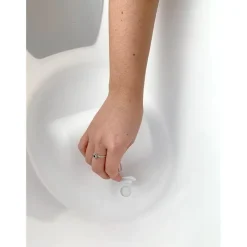 Shnuggle Bath Tubs & Seats*- Newborn Baby Bath With Plug, White