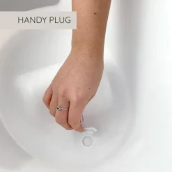 Shnuggle Bath Tubs & Seats*- Newborn Baby Bath With Plug, Eucalyptus