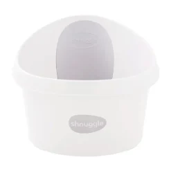 Shnuggle Bath Tubs & Seats*- Toddler Bath Tub, White & Grey