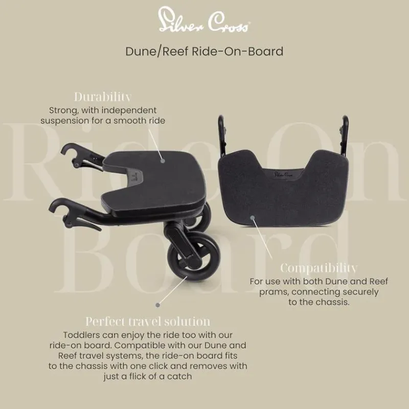 Silver Cross Add-On Seats & Boards*- Dune/Reef Ride-On-Board