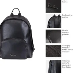Silver Cross Diaper Backpacks*- Dune/Reef Rucksack Changing Bag, Black