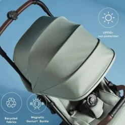 Silver Cross Lightweight Strollers*- Jet 5 Lightweight Stroller, Sage Green