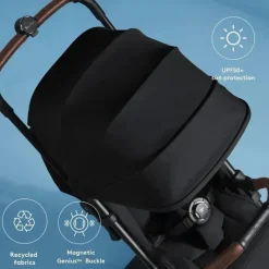 Silver Cross Lightweight Strollers*- Jet 5 Lightweight Stroller, Black