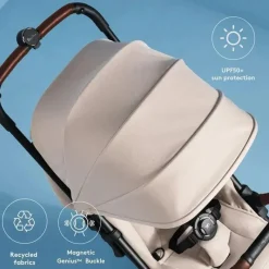 Silver Cross Lightweight Strollers*- Jet 5 Lightweight Stroller Almond White