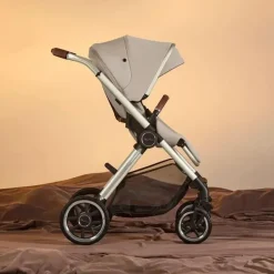 Silver Cross Single Strollers*- Reef 2 Single Stroller, Stone (Beige)