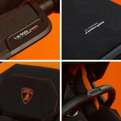 Silver Cross Top Strollers|Single Strollers*- Reef Automobili Lamborghini Arancio Stroller & Bassinet