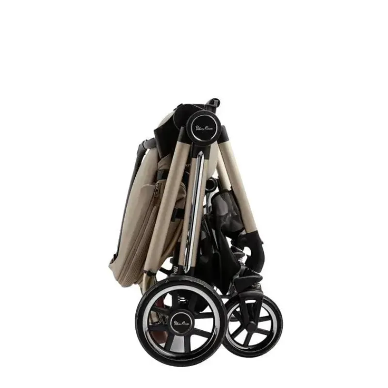 Silver Cross Top Strollers|Single Strollers*- Reef 2 Single Stroller + Folding Bassinet, Stone