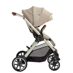 Silver Cross Top Strollers|Single Strollers*- Reef 2 Single Stroller + Folding Bassinet, Stone