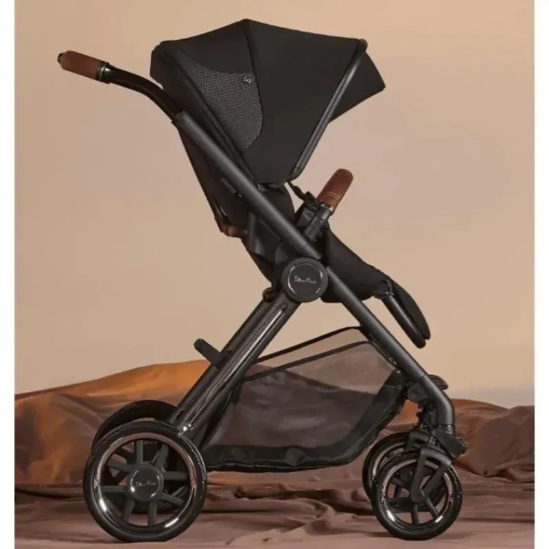 Silver Cross Top Strollers|Single Strollers*- Reef 2 Stroller + Folding Bassinet, Nocturne