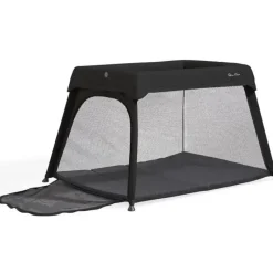 Silver Cross Playards*- Sleep & Go Travel Crib, Carbon (Sustainable)