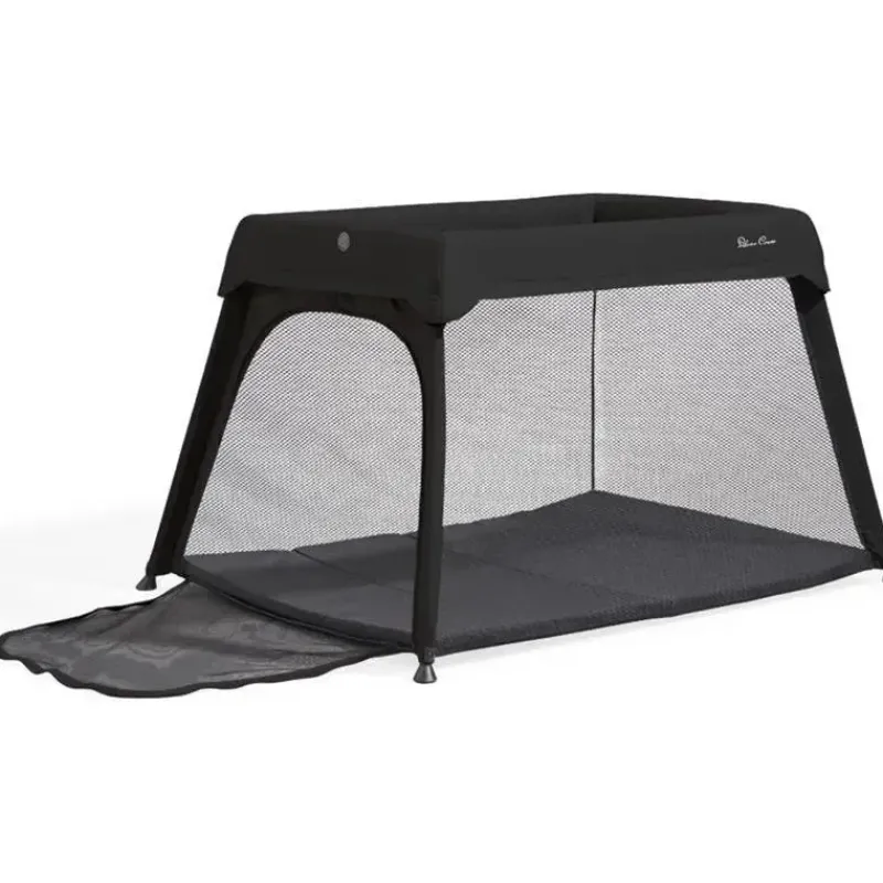 Silver Cross Playards*- Sleep & Go Travel Crib, Carbon (Sustainable)