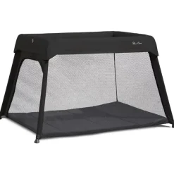 Silver Cross Playards*- Sleep & Go Travel Crib, Carbon (Sustainable)