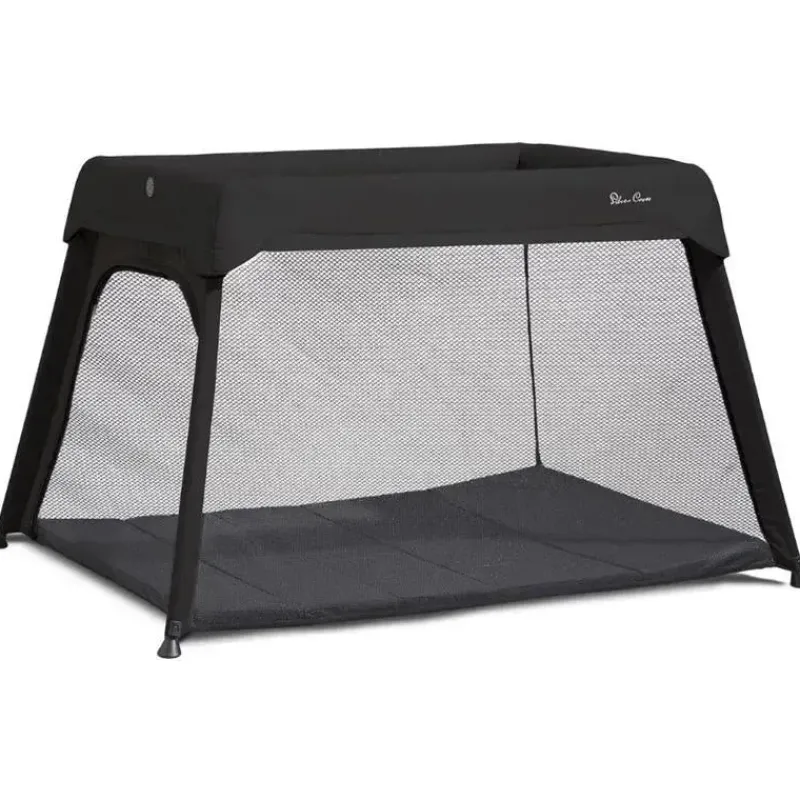 Silver Cross Playards*- Sleep & Go Travel Crib, Carbon (Sustainable)