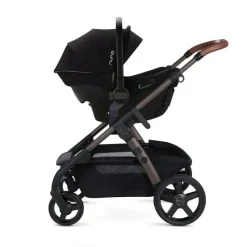 Silver Cross Top Strollers|Double Strollers*- Wave 3 Complete Stroller (Seat, Bassinet, & Tandem Seat), Caramel