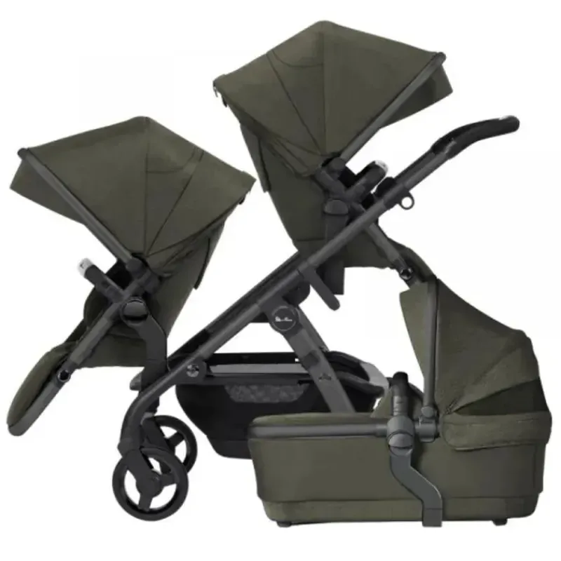 Silver Cross Double Strollers*- Wave Double Stroller, Cedar