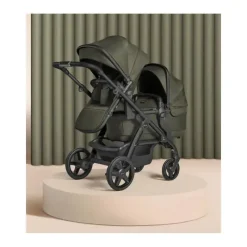 Silver Cross Double Strollers*- Wave Double Stroller, Cedar