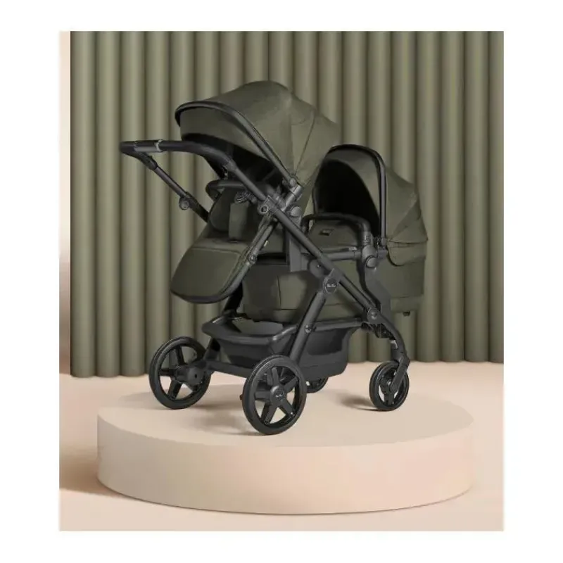 Silver Cross Double Strollers*- Wave Double Stroller, Cedar