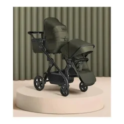 Silver Cross Double Strollers*- Wave Double Stroller, Cedar