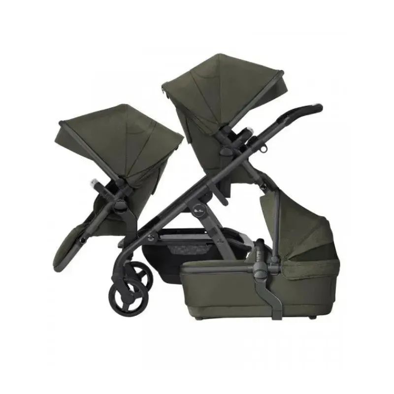 Silver Cross Double Strollers*- Wave Double Stroller, Cedar
