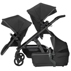 Silver Cross Double Strollers*- Wave Double Stroller, Onyx