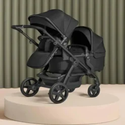Silver Cross Double Strollers*- Wave Double Stroller, Onyx