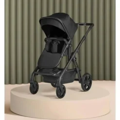Silver Cross Top Strollers|Double Strollers*- Wave Single-to-Double Stroller, Onyx