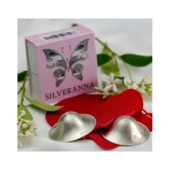 MacroBaby Nipple Protector*Silveranna® 925 Silver Nipple Shields - L
