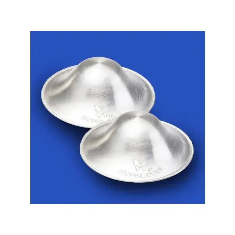 MacroBaby Nipple Protector*Silveranna® 925 Silver Nipple Shields - Xl