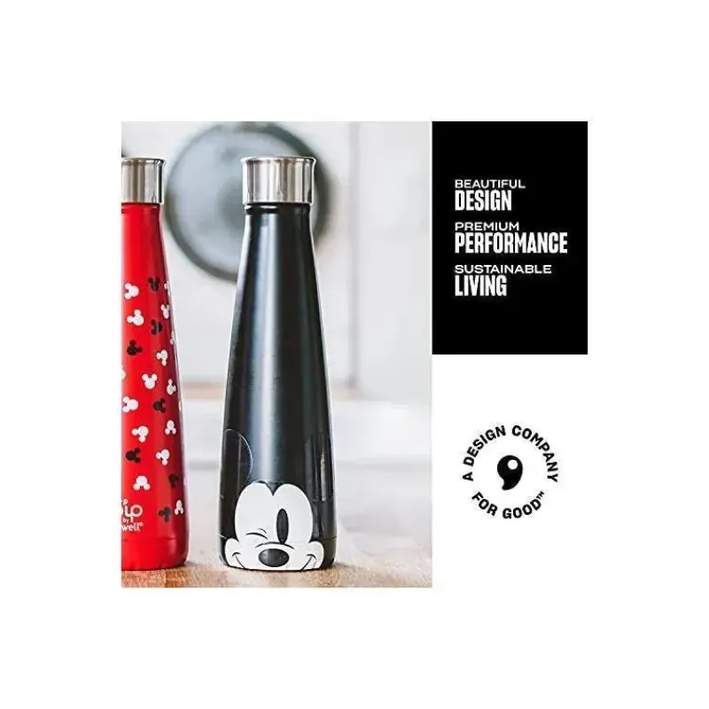 Slip By Swell Insulated Cups|Dishes, Utensils & Food Containers*S'ip By S'well - Water Bottle Mickey Mouse Wink, 15Oz